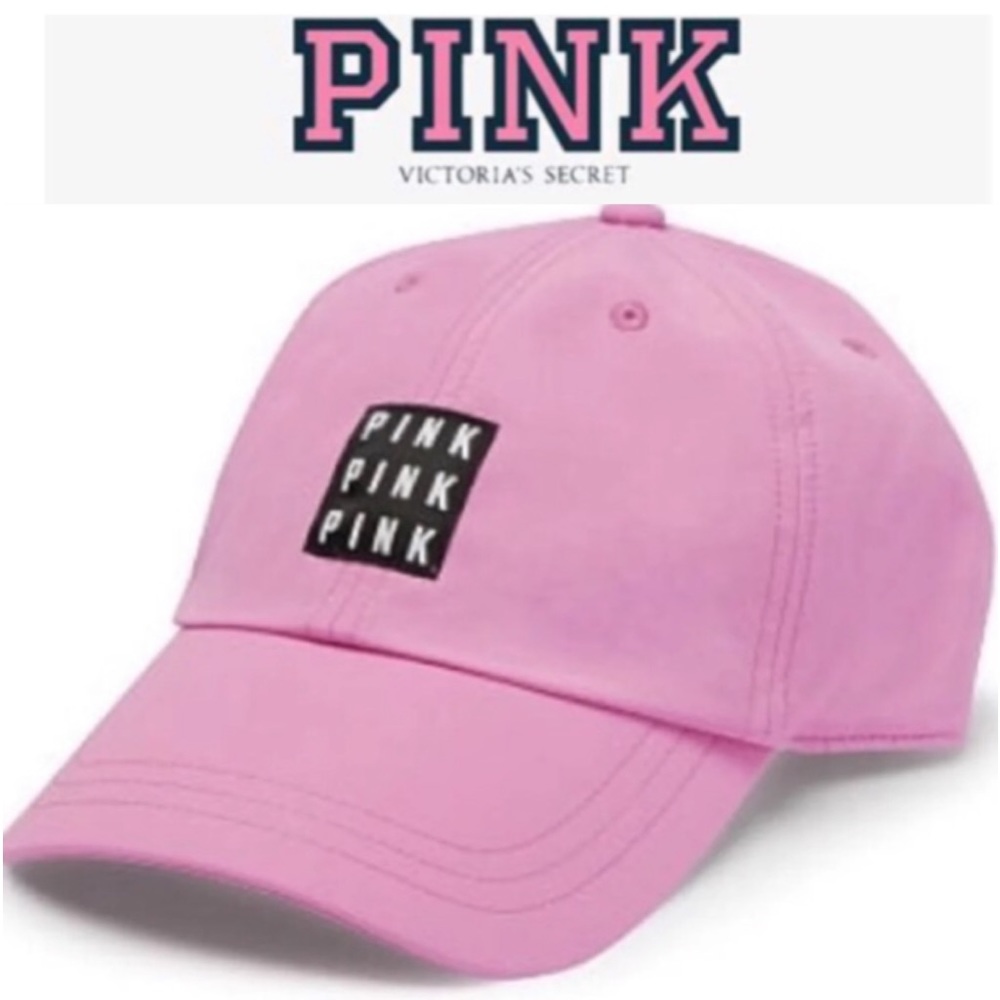 PINK victoria secret lilac colored baseball cap size OS NWOT